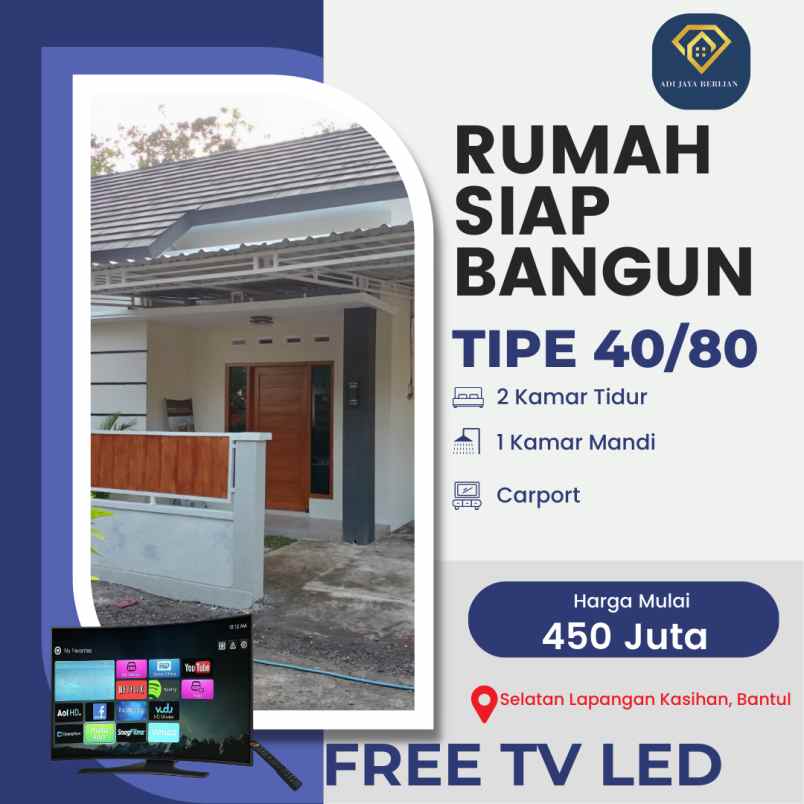 rumah murah 400 jutaan dekat kampus umy