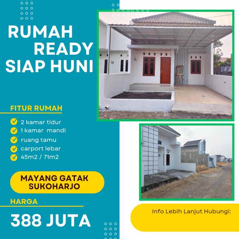 rumah murah dekat jalan mangesti gentan