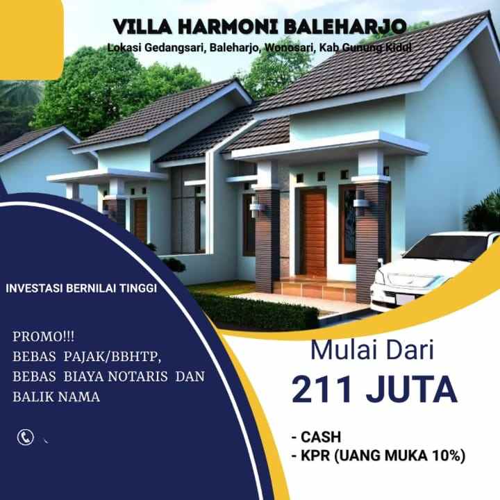 rumah murah gratis pajak biaya balik nama hanya 211jt