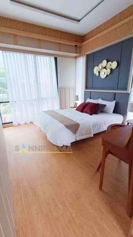 rumah nuansa resort kolam renang bogor selatan