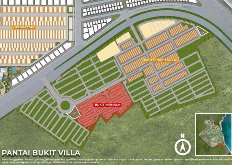 rumah pantai bukit villa pik 2