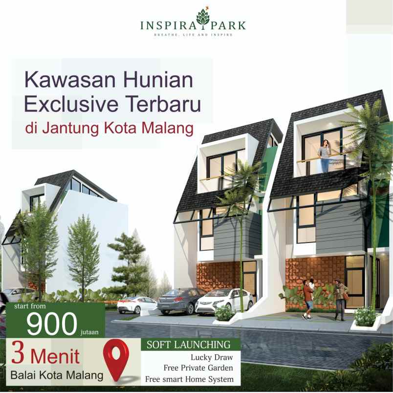 rumah ready full furnished kota malang