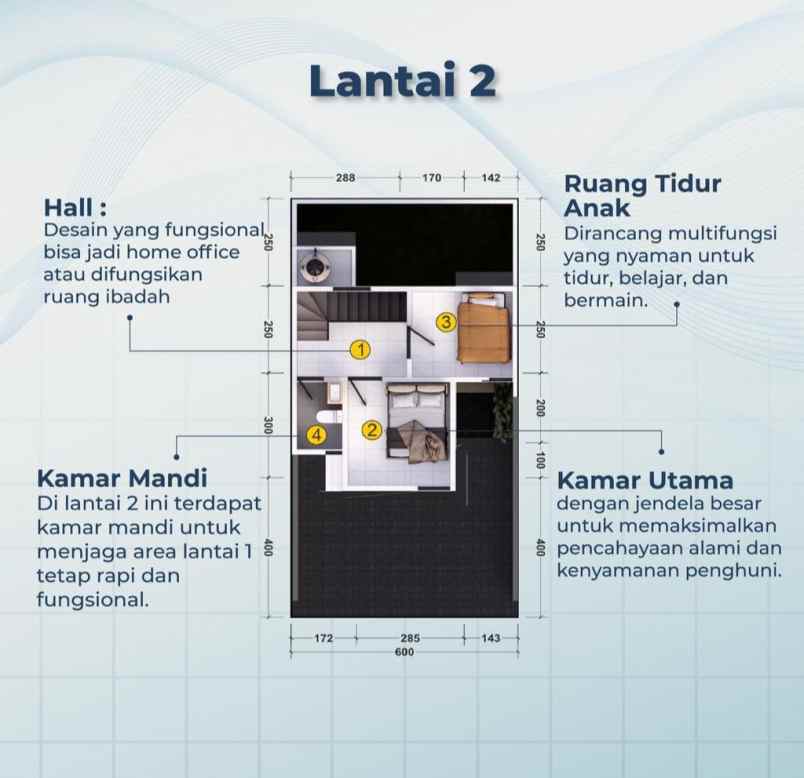 rumah siap huni cluster muslim yasmin bubulak bogor
