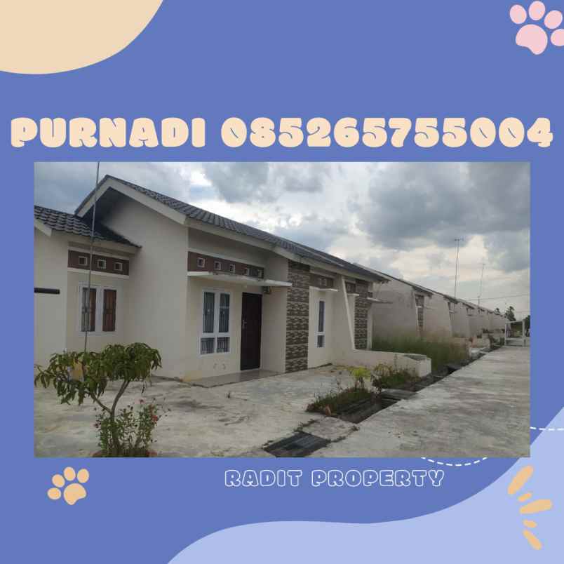 rumah subsidi 50 rb aja sampai akad di pekanbaru