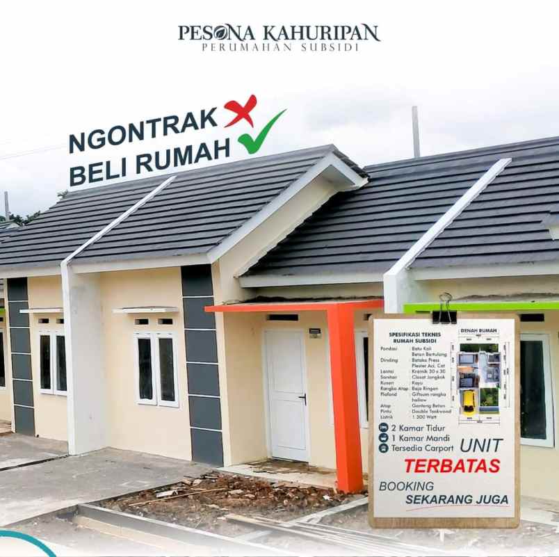 rumah subsidi murah di cileungsi