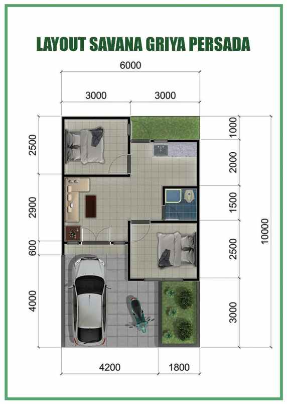 rumah tenjo dekat stasiun harga 155jt sudah shm