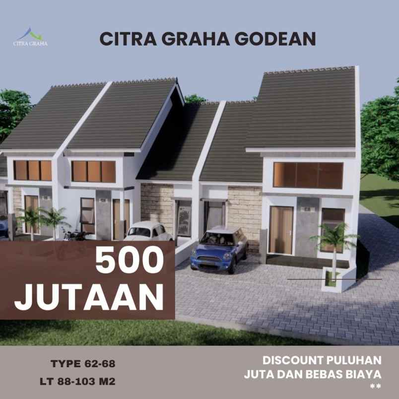 strategis di jalan godean km 8 hanya 500 juta