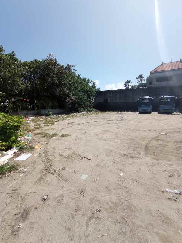 tanah di beachfront kuta dekat discovery mall bali