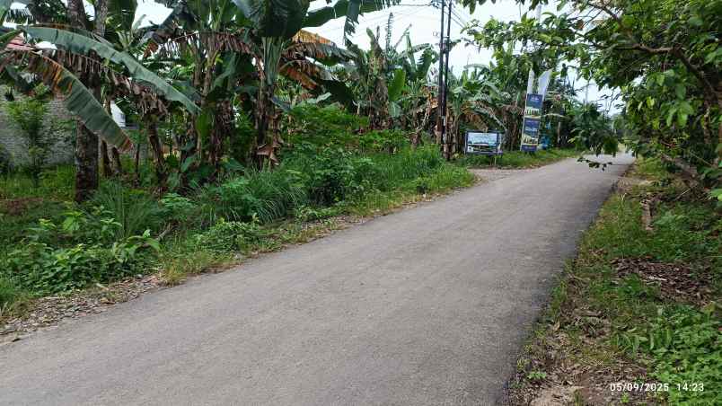 tanah di kemiling luas 354m shm