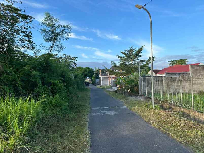 tanah dijual jogja 400meter jalan damai