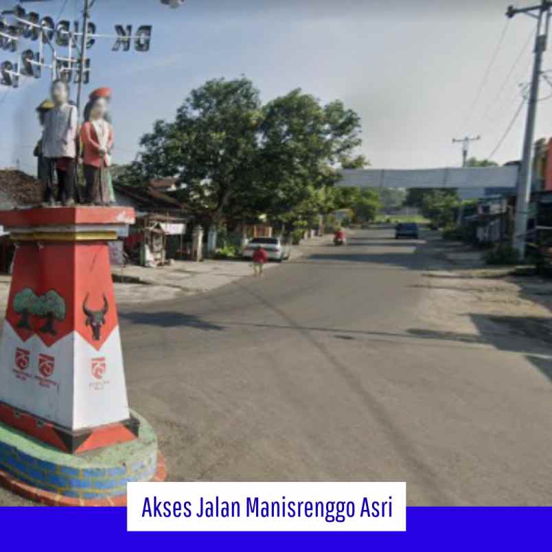 tanah dijual klaten dekat utara spbu manisrenggo