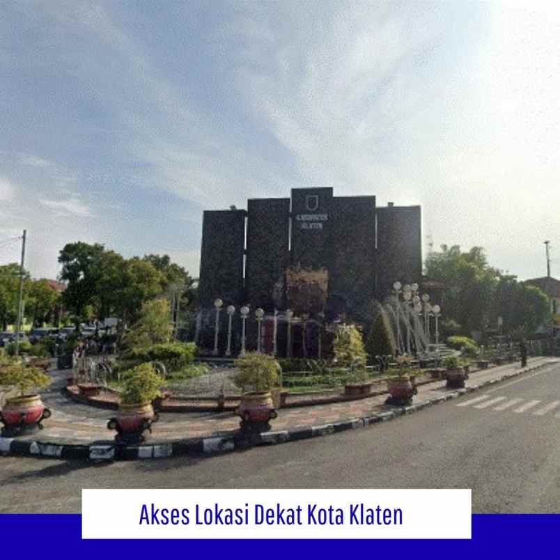 tanah dijual klaten utara jalan jogja solo