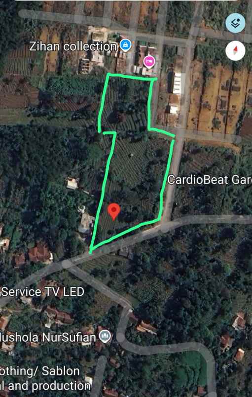 tanah istimewa pasir nanjung sumedang