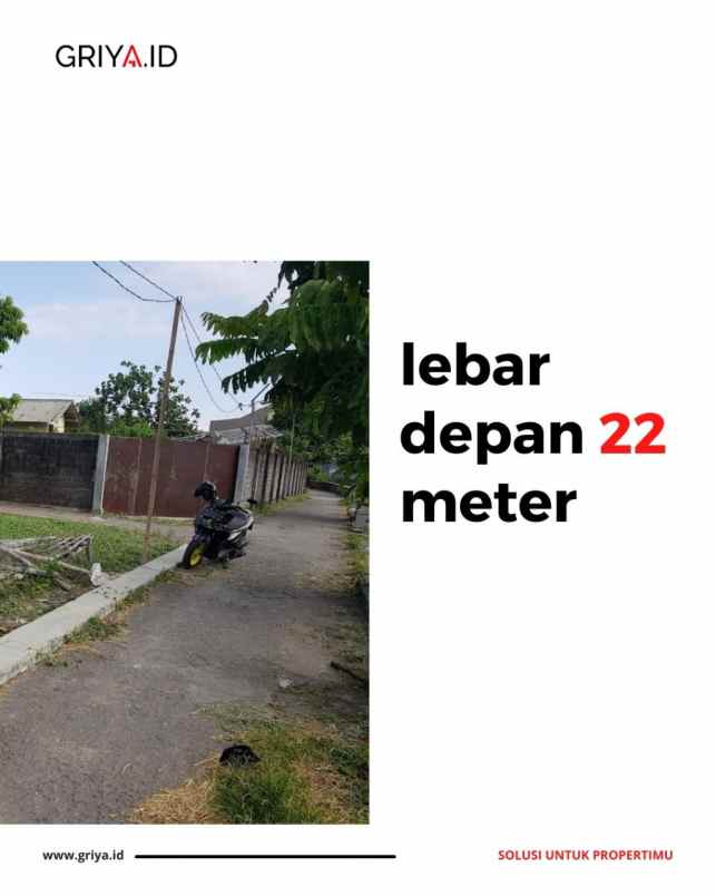 tanah jl mentri supeno