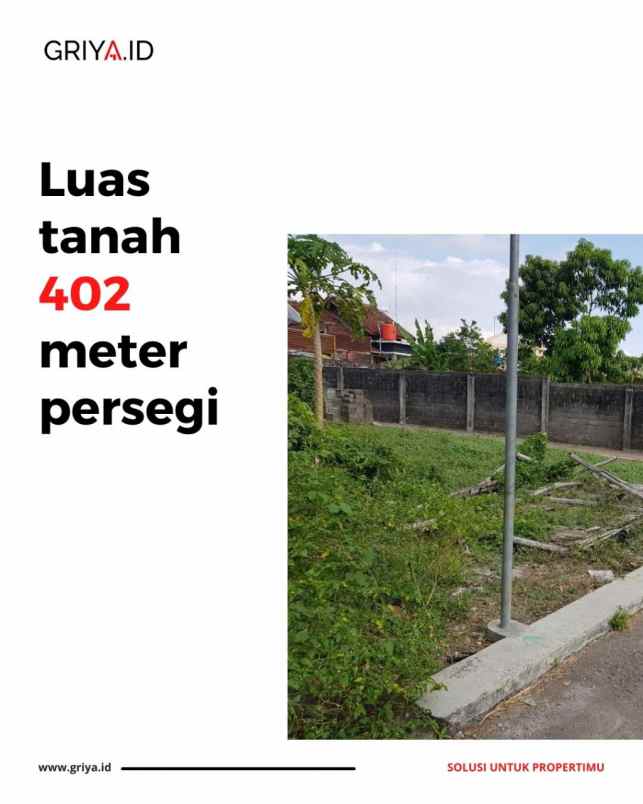 tanah jl mentri supeno