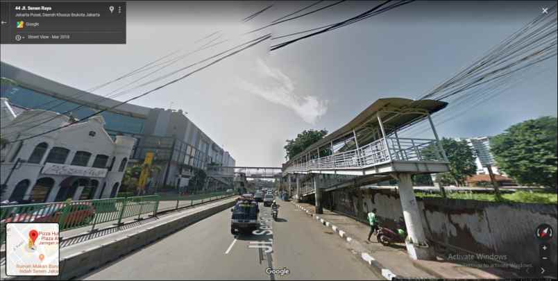 tanah jl senen raya jakarta pusat