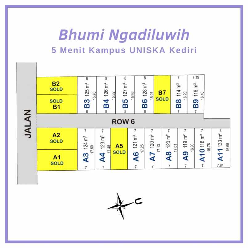 tanah kavling bhumi ngadiluwih