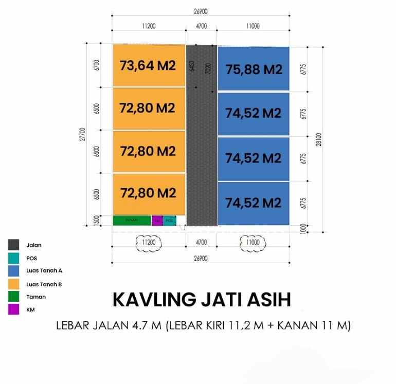 tanah kavling one gate siap bangun jatiasih bekasi