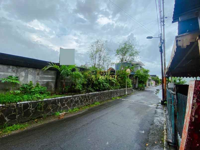 tanah luas 487 m2 strategis di tengah kota jogja