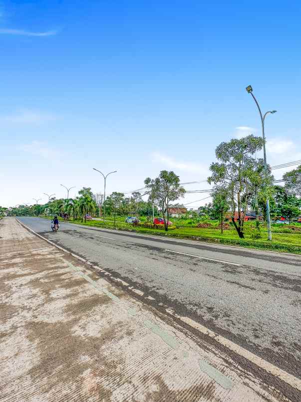 tanah murah pinggir jalan di kota palembang