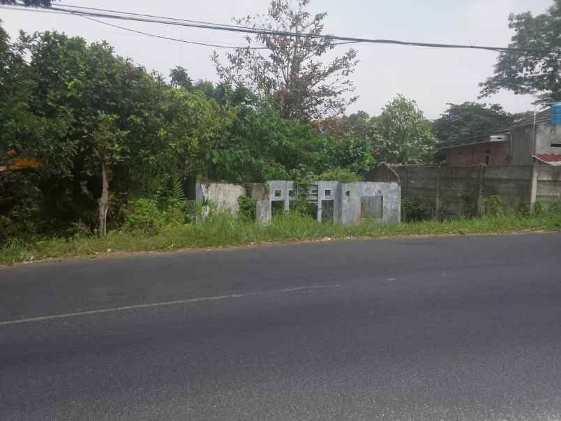 tanah pinggir jalan agus salim