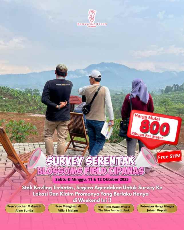 tanah undangan survey di sukaresmi cianjur