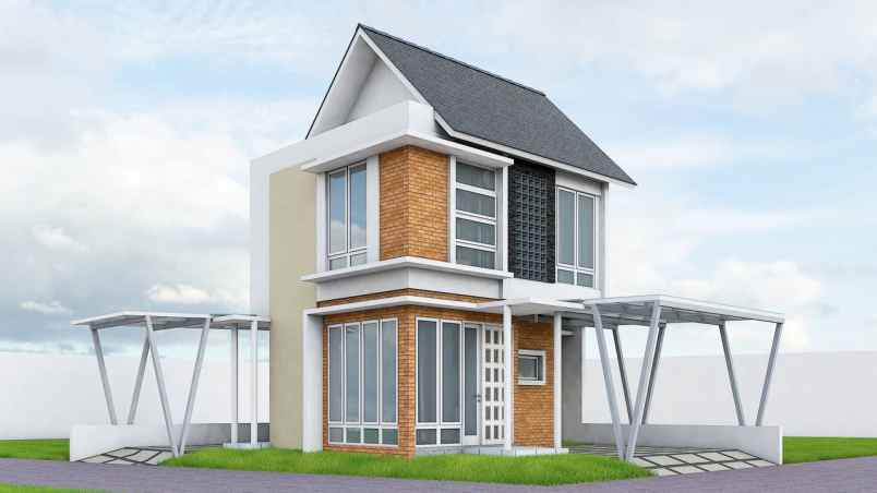 town house scandinavian eksklusif dekat pemda bogor