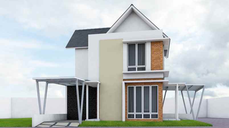 town house scandinavian eksklusif dekat pemda bogor