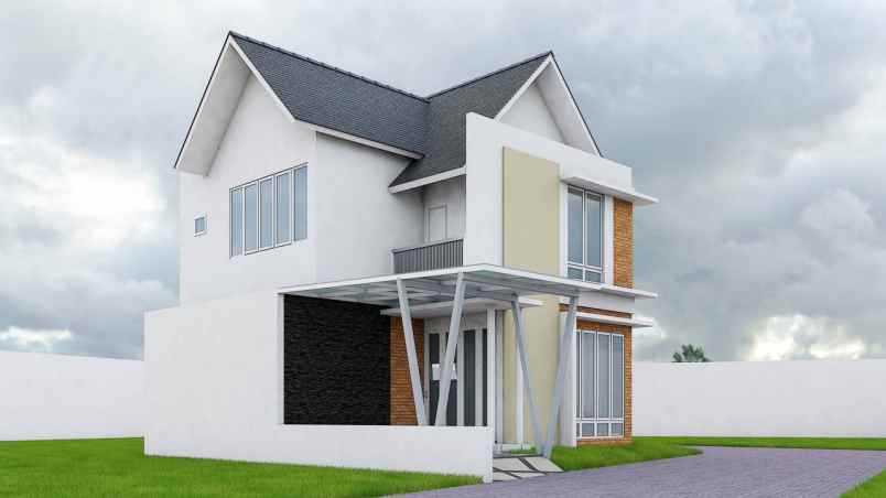 town house scandinavian eksklusif dekat pemda bogor