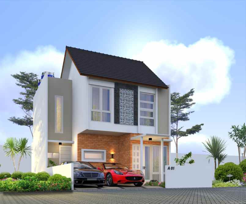 town house scandinavian eksklusif dekat pemda bogor