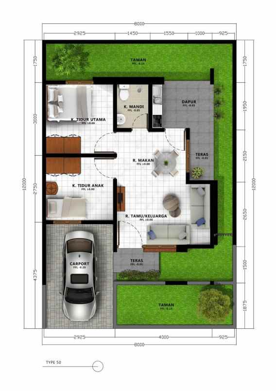 townhouse cibinong strategis dekat pemda cibinong