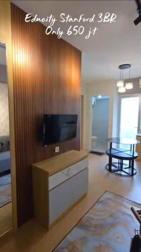 unit ready apartement educity stanford 3br pool view