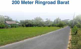 200 meter Ringroad Barat, Dijual Tanah Trihanggo Sleman