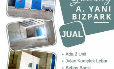 alfa property gudang a yani bizpark kota pontianak