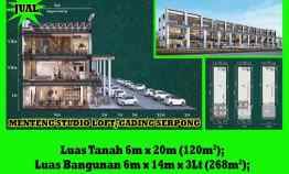 alfa property ruko menteng studio loft gading serpong