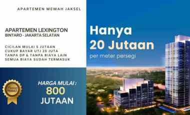 Apartemen Dijual di Bintaro, Kec. Pesanggrahan, Kota Jakarta Selatan