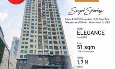 Apartemen South Gate Tower Elegance 1BR