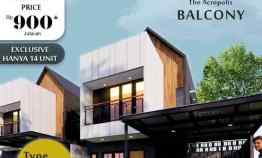 Balcony Acropolis Rumah Industrialis di Cibinong Bogor