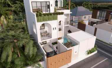 brand new villa 3 bedroom view gwk di ungasan bali