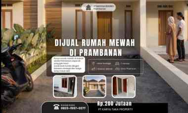 D Sasmaya Bendan - Prambanan Harga Promo 265 Jutaan