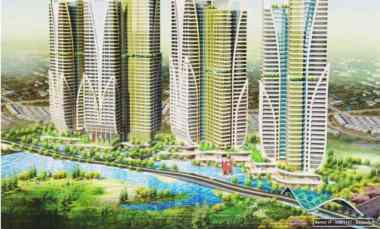Jual Apartemen Grand Kamala Lagoon Bekasi dekat Mall Lagoon Avenue