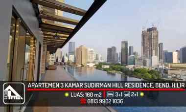 Apartemen 3 Kamar Tidur di Sudirman Hill Residence Bendungan Hilir