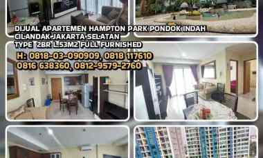 Dijual Apartemen Hampton Park Pondok Indah Cilandak Jakarta Selatan