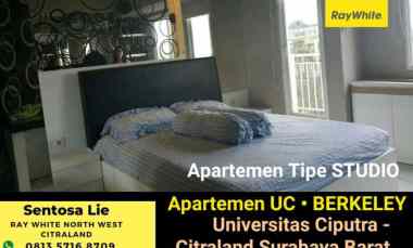 Dijual Apartemen UC Berkeley Tipe Studio FULL Furnished - Lantai 6