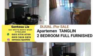 Ter-Murah Apartemen Tanglin 2 Kamar Tidur Full Furnished Pakuwon Mall