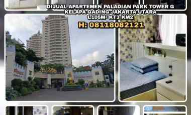 Dijual Apartemen Paladian Park Tower G Kelapa Gading Jakarta Utara