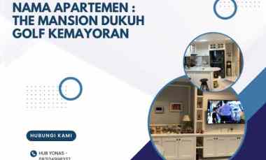 Dijual Detail Apartemen Nama Apartemen The Mansion Dukuh Golf Kemay