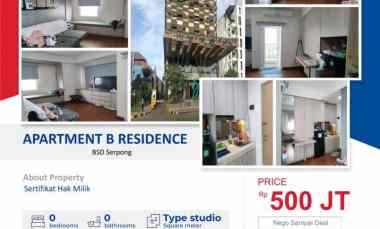 Apartemen B Residence Bagus Full Furnished Tangerang Banten