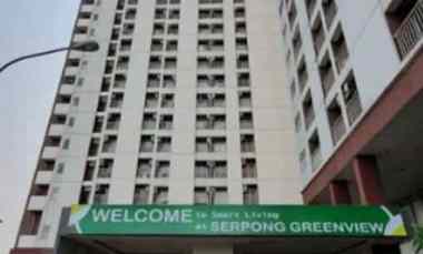 Dijual Apartemen Type Studio Apartemen. di Apart. Serpong Green View
