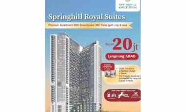 dijual apartemen the springhill royal suite